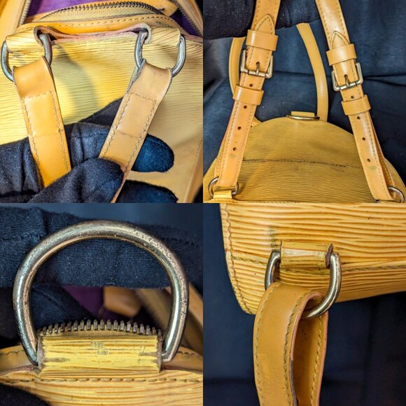 🔥BLOWOUT🔥 LOUIS VUITTON Epi Leather Yellow Mini Backpack - Picture 13 of 16